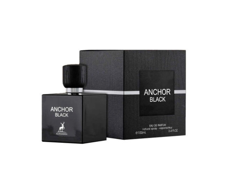 ادو پرفیوم مردانه الحمبرا (Alhambra) مدل Anchor Black حجم 100 میلیلیتر