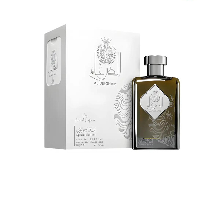 ادکلن الضرغام اسپشیال ادیشن ارض الزعفران اصل مردانه و زنانه حجم 100 میلی لیتر مشابه د مارلی آلتیر