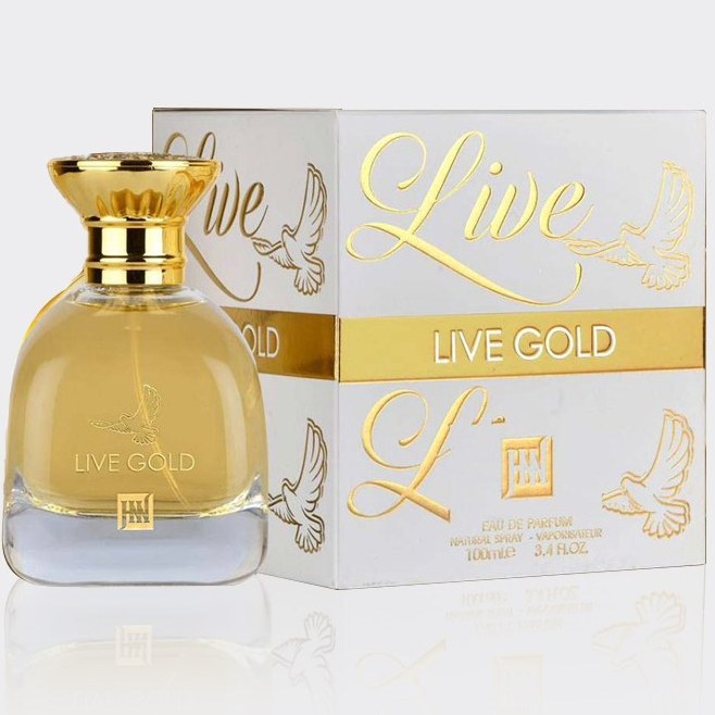 عطر ادکلن زنانه لایو گلد لالیک لیوینگ جانوین جکوین مدل Jackwin Live Gold حجم 100میل