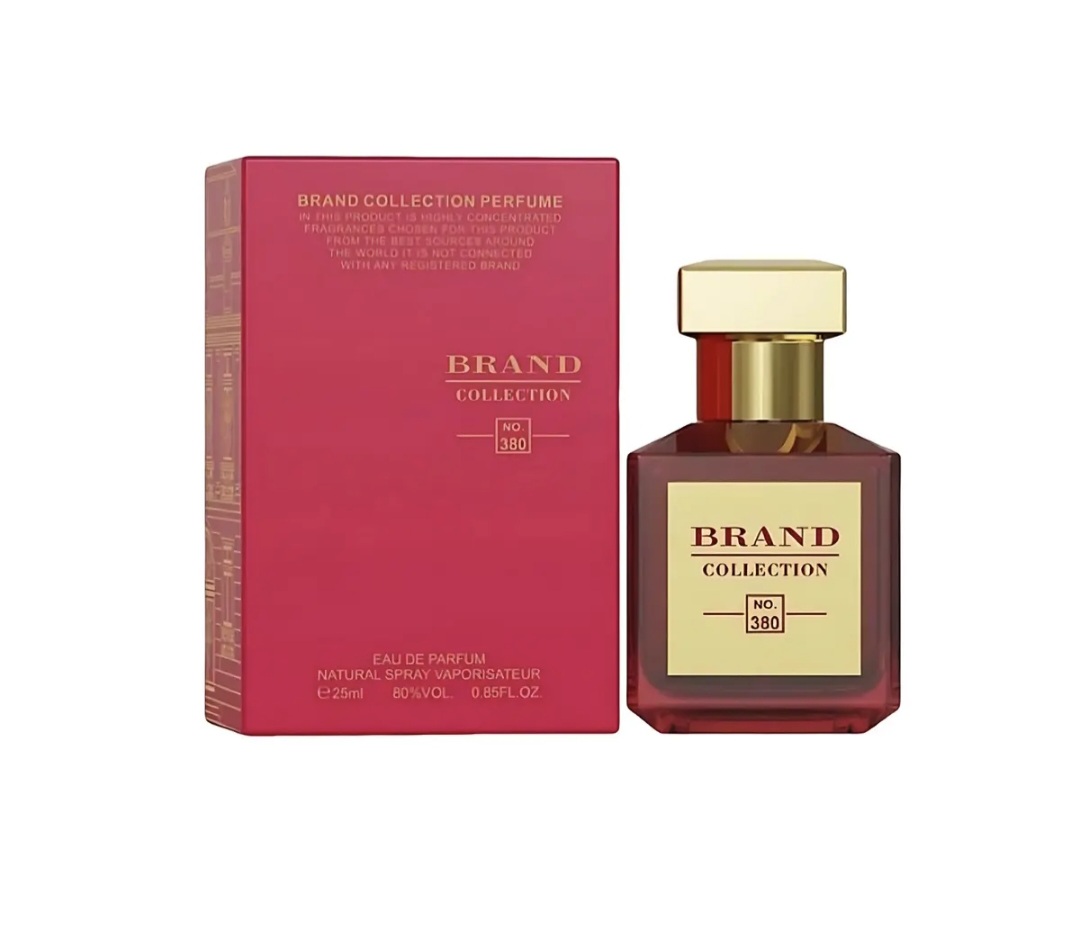 عطر جیبی برند کالکشن کد NO 380 مردانه و زنانه حجم 25 میلی لیتر