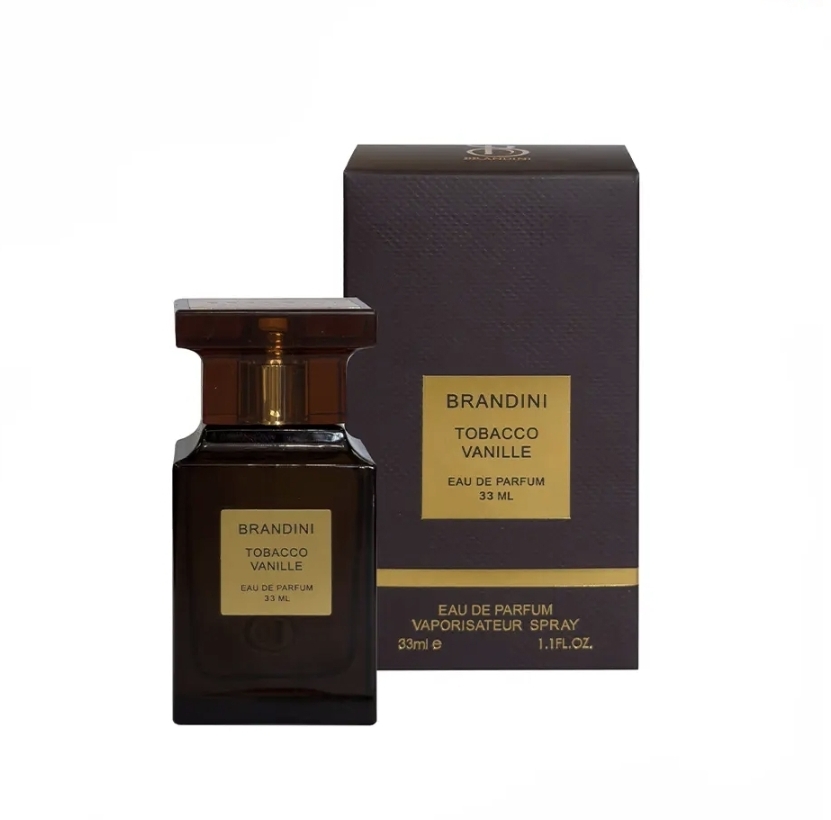 عطر جیبی برندینی توباکو وانیل مردانه و زنانه 33 میلی لیتر