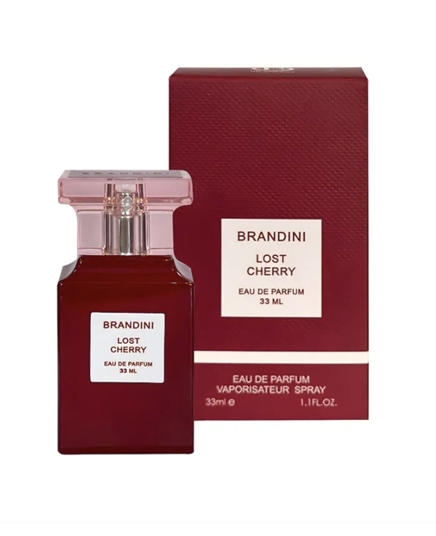 عطر جیبی برندینی لاست چری مردانه و زنانه 33 میلی لیتر