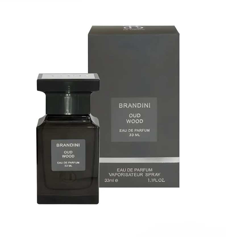 عطر جیبی برندینی عود وود مردانه و زنانه 33 میلی لیتر