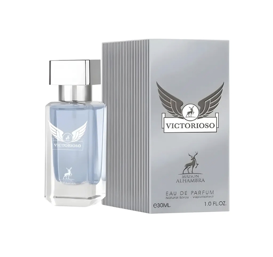 عطر جیبی الحمبرا ویکتوریوسو مردانه حجم 30 میلی لیتر
