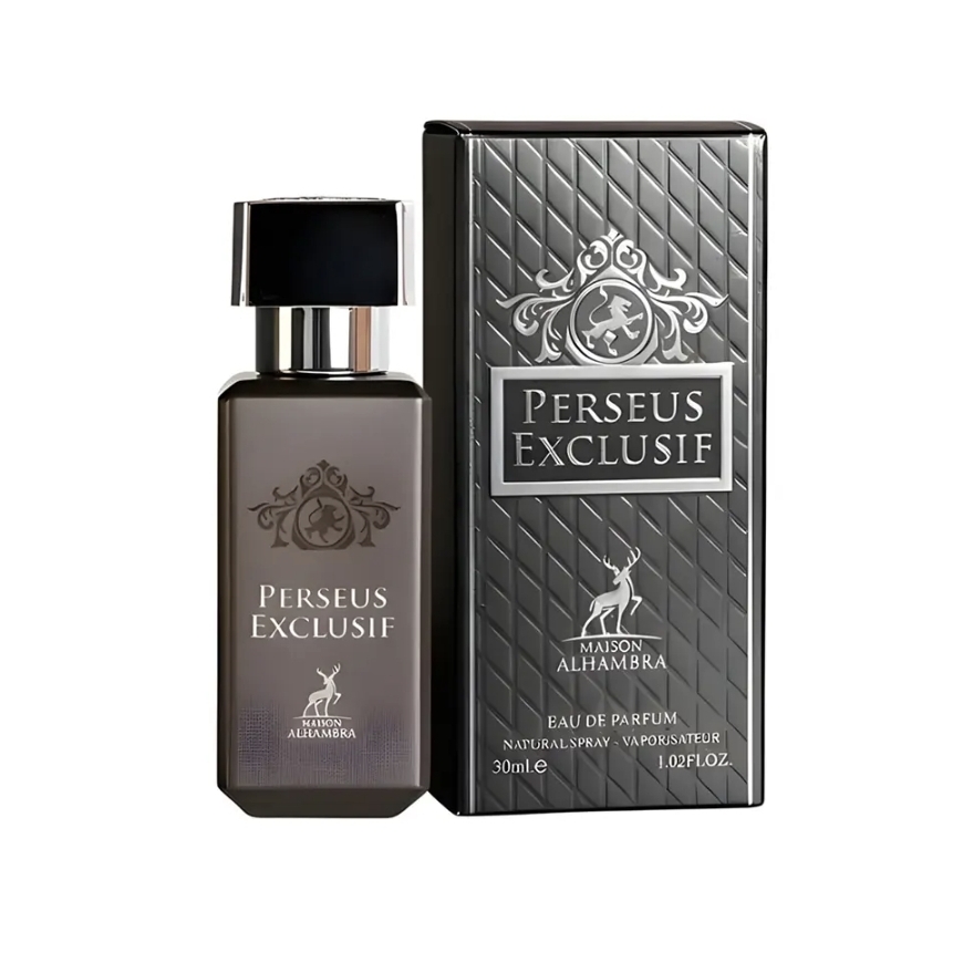 عطر جیبی الحمبرا پرسیوس اکسکلوسیف مردانه حجم 30 میلی لیتر